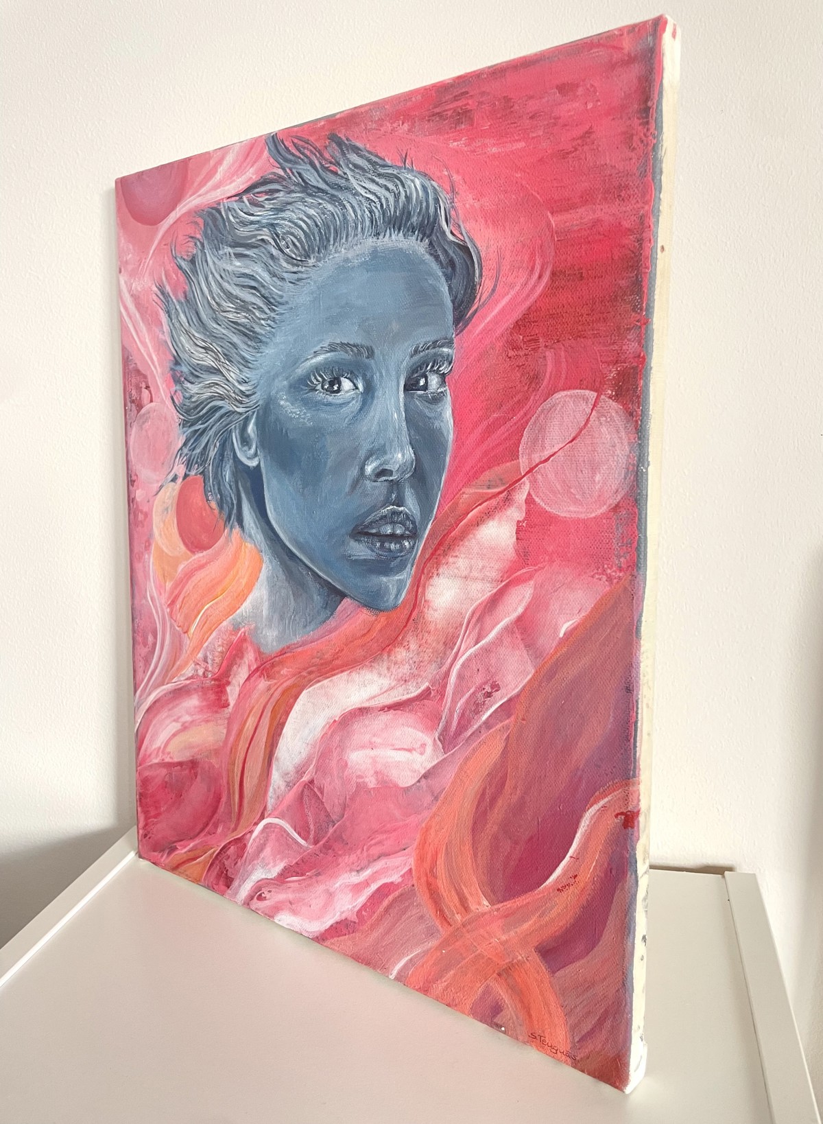 She In Blue - Image 5