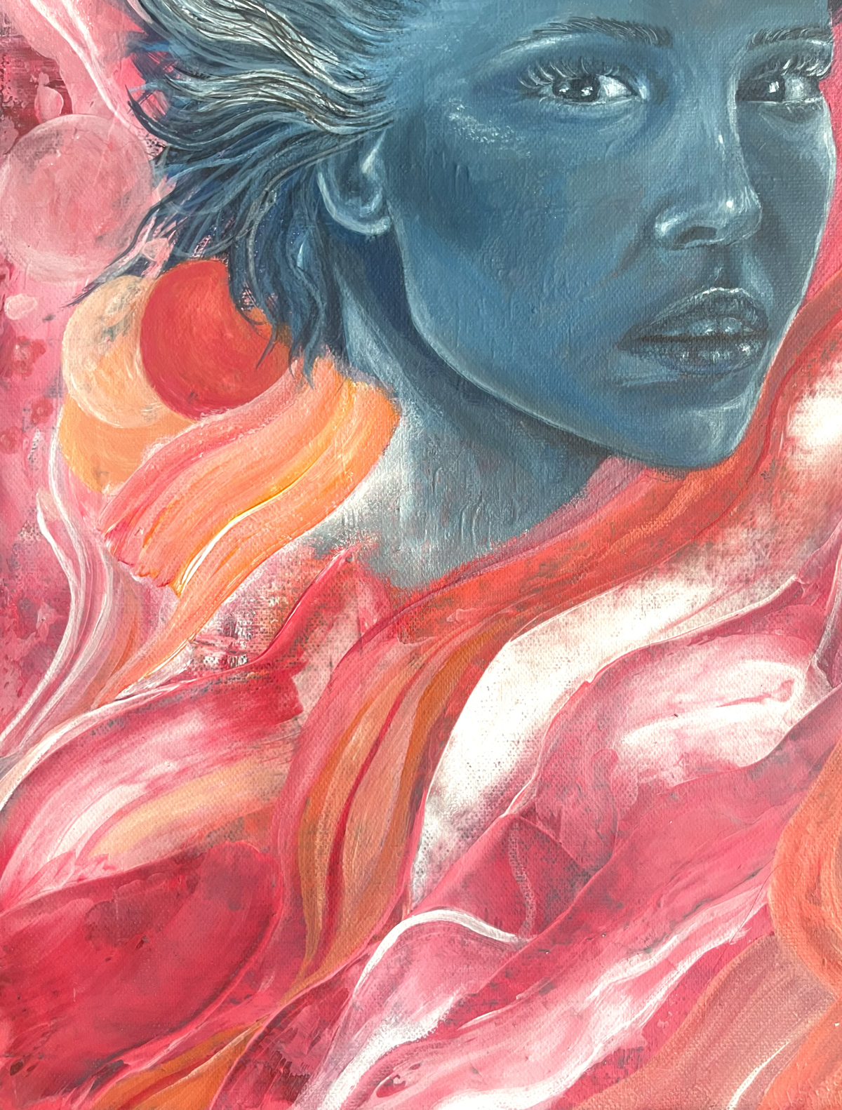 She In Blue - Image 3