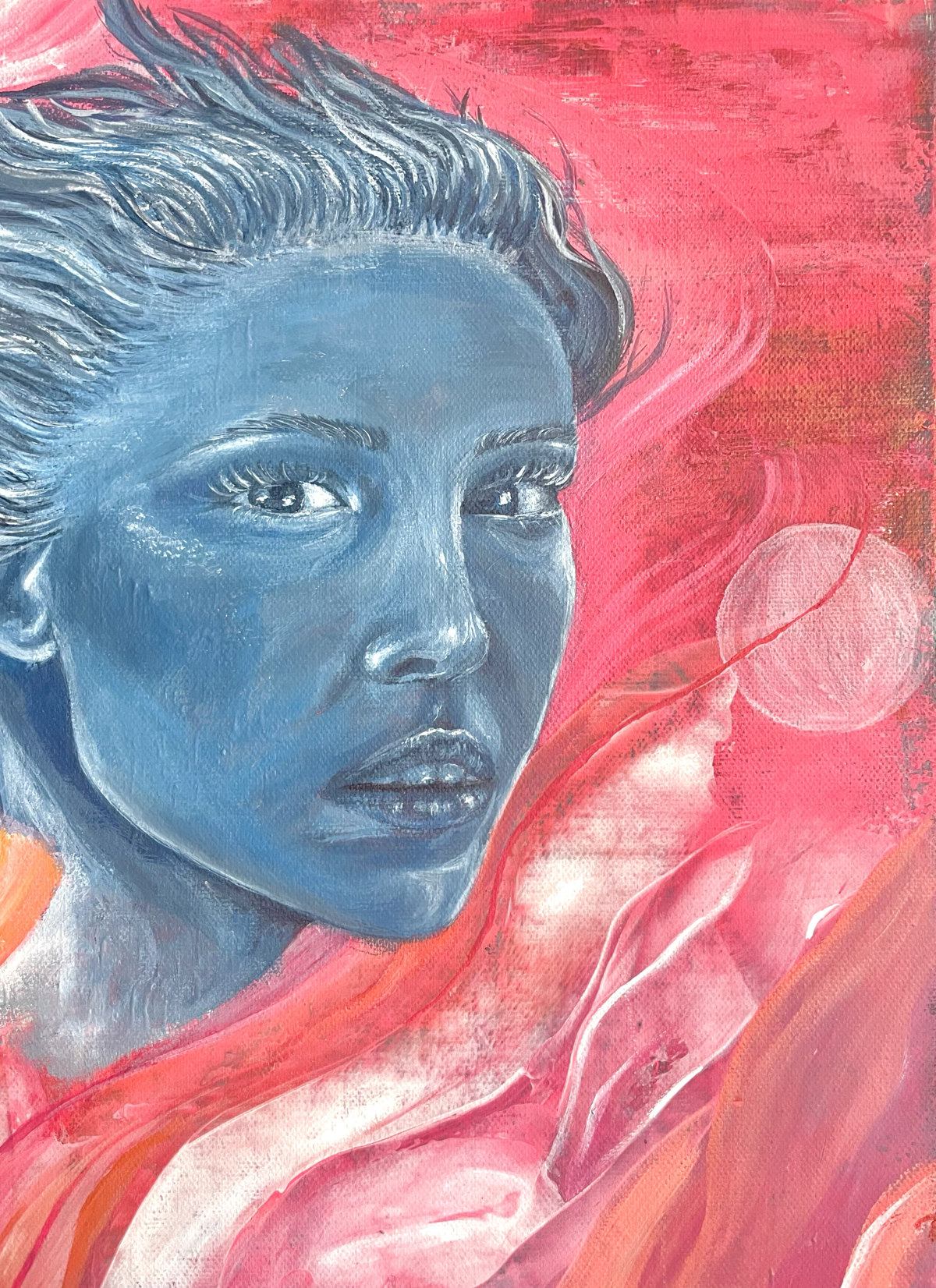 She In Blue - Image 4